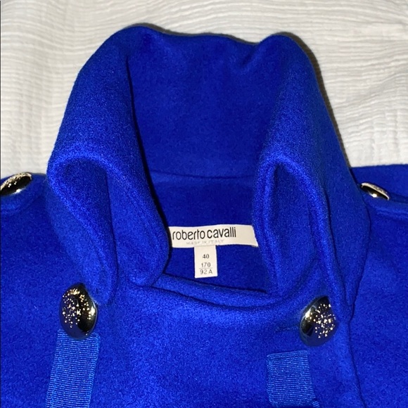 ROBERTO CAVALLI WOOL & CASHMERE COAT - Picture 13 of 13